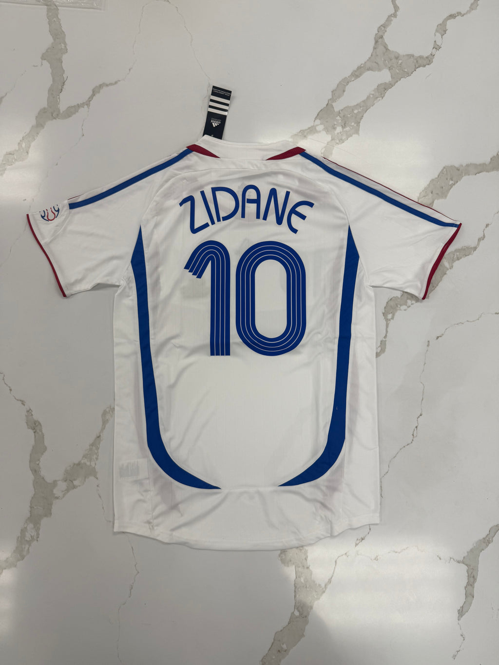 ZIDANE 2006 France away retro Fan version