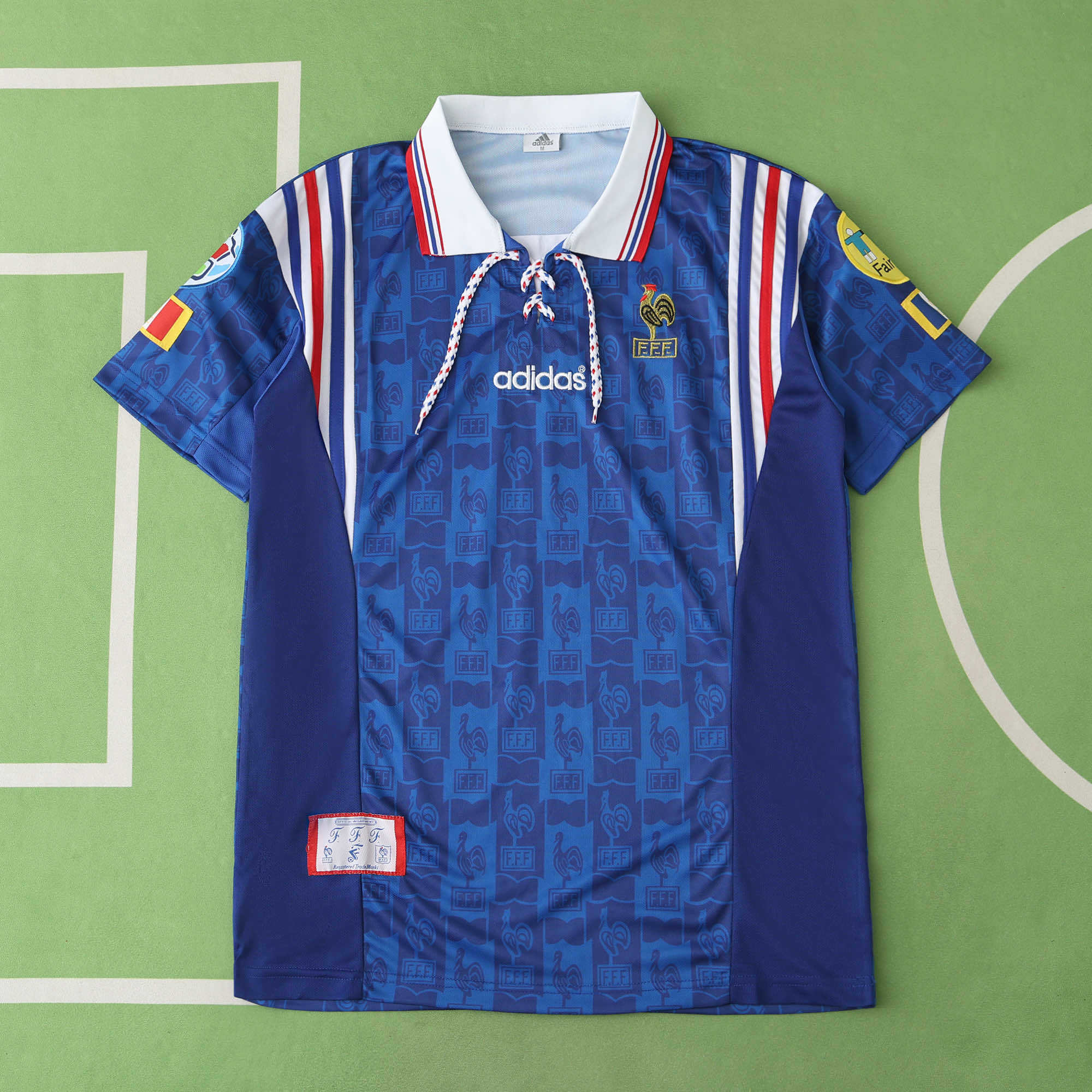 1996 France home retro Fan version