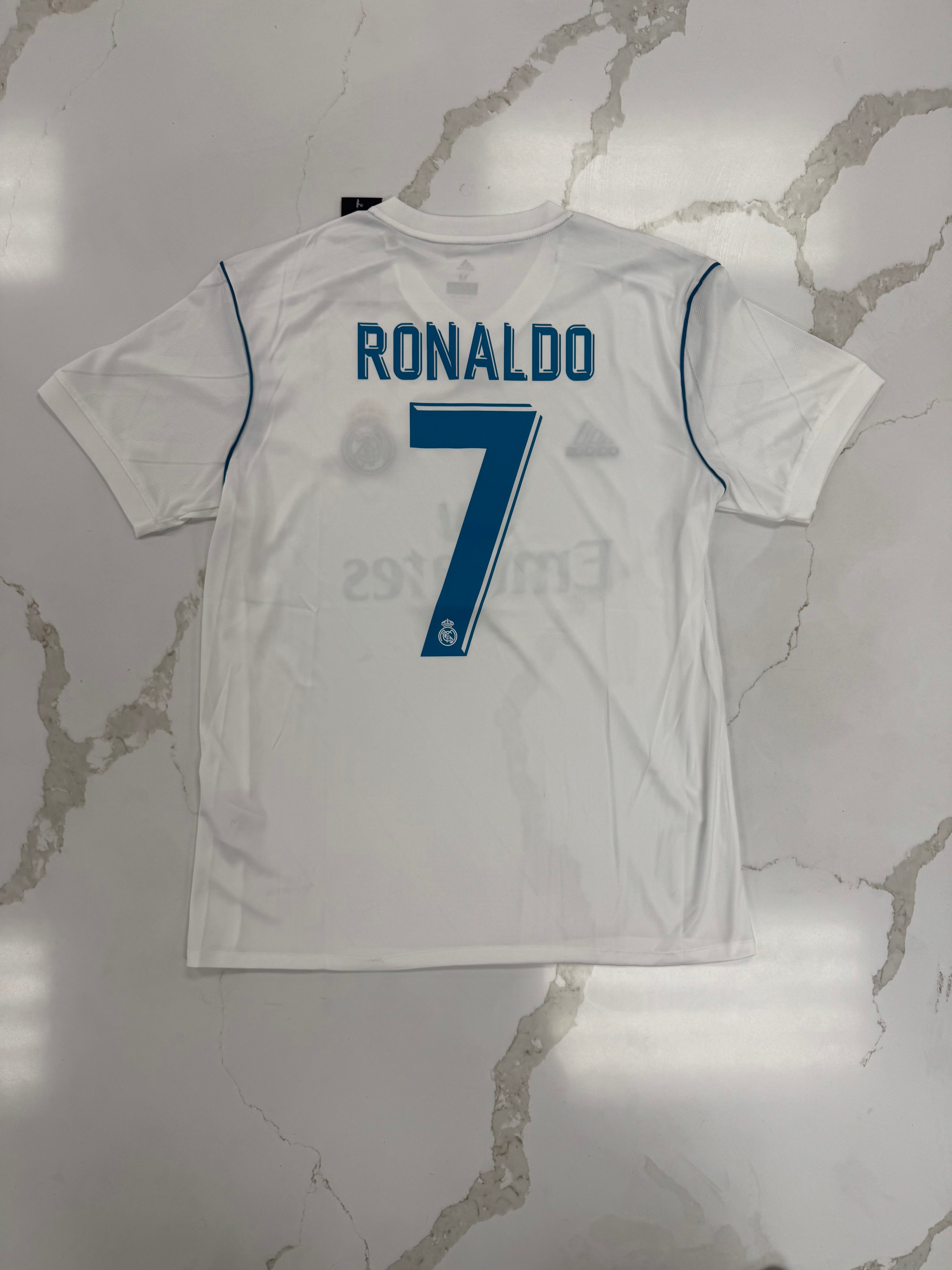 RONALDO 17-18 Real Madrid CF home retro Fan version