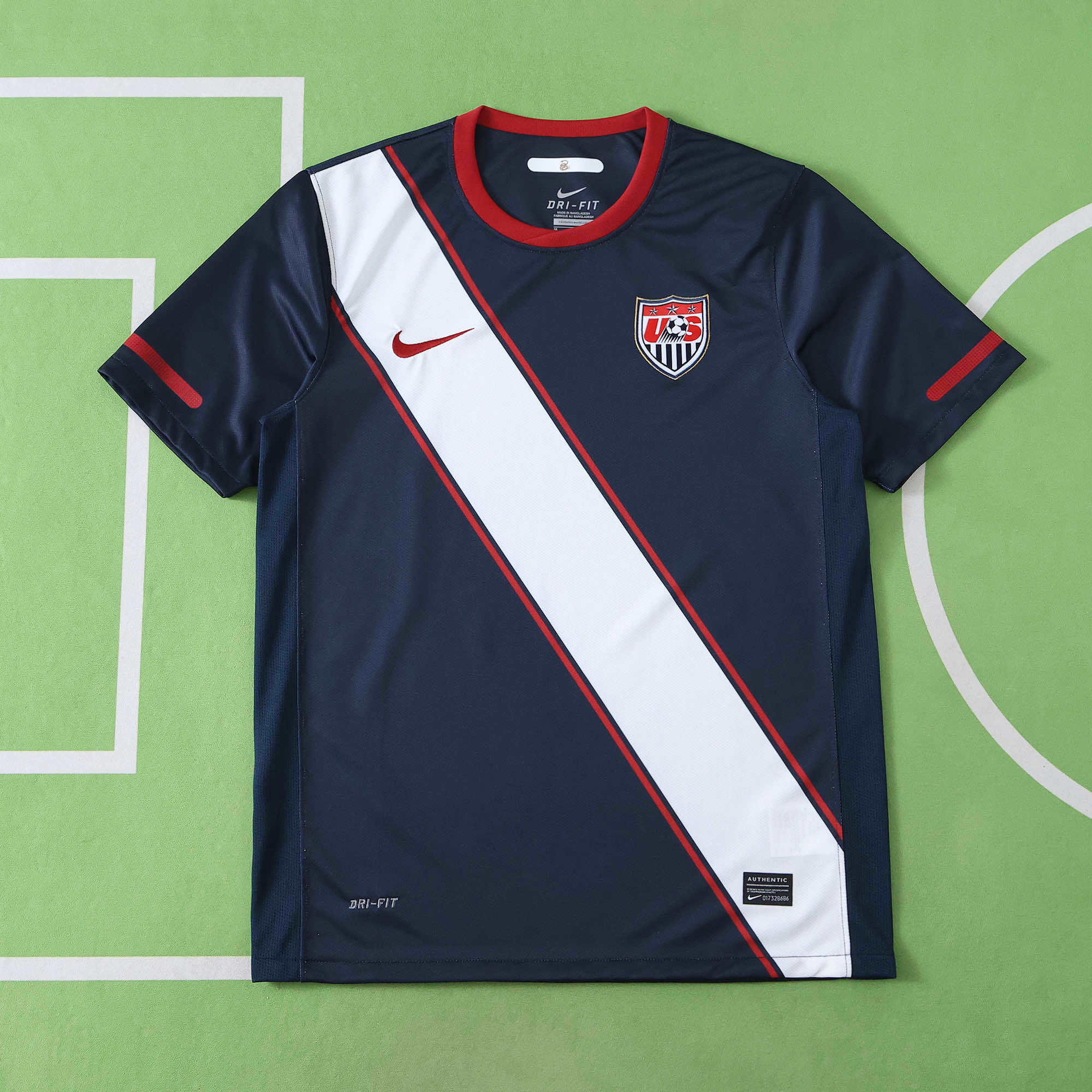 2010 USA away retro Fan version