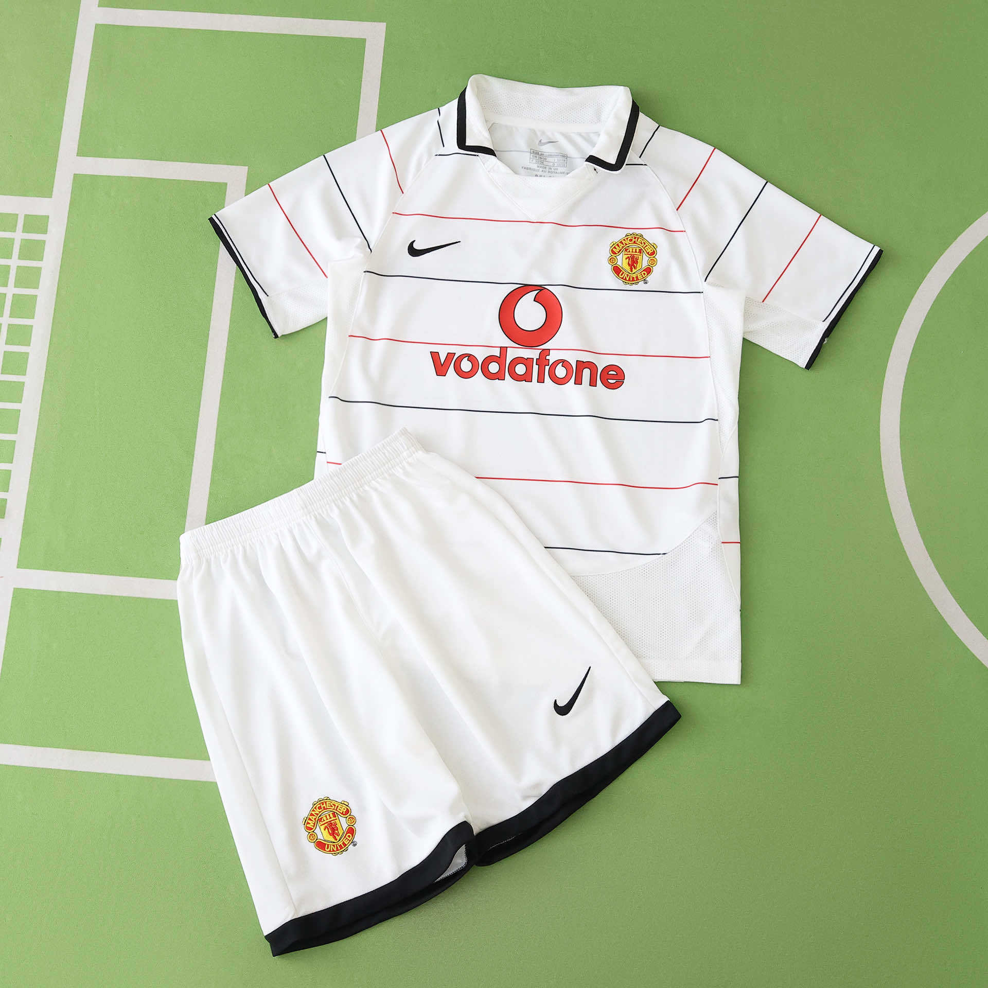 03-05 Manchester United F.C. away retro Kids kit