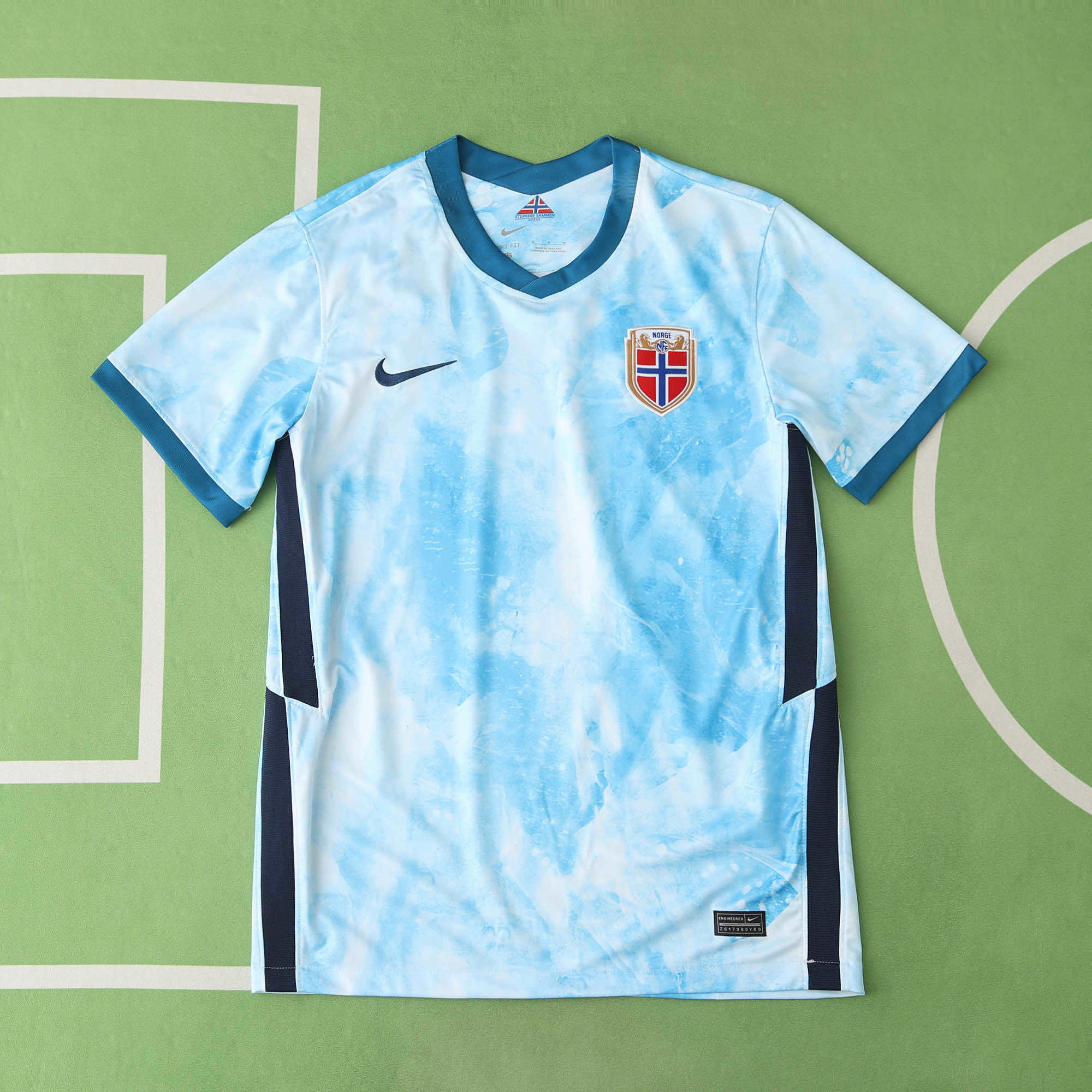 2021 Norway away retro Fan version