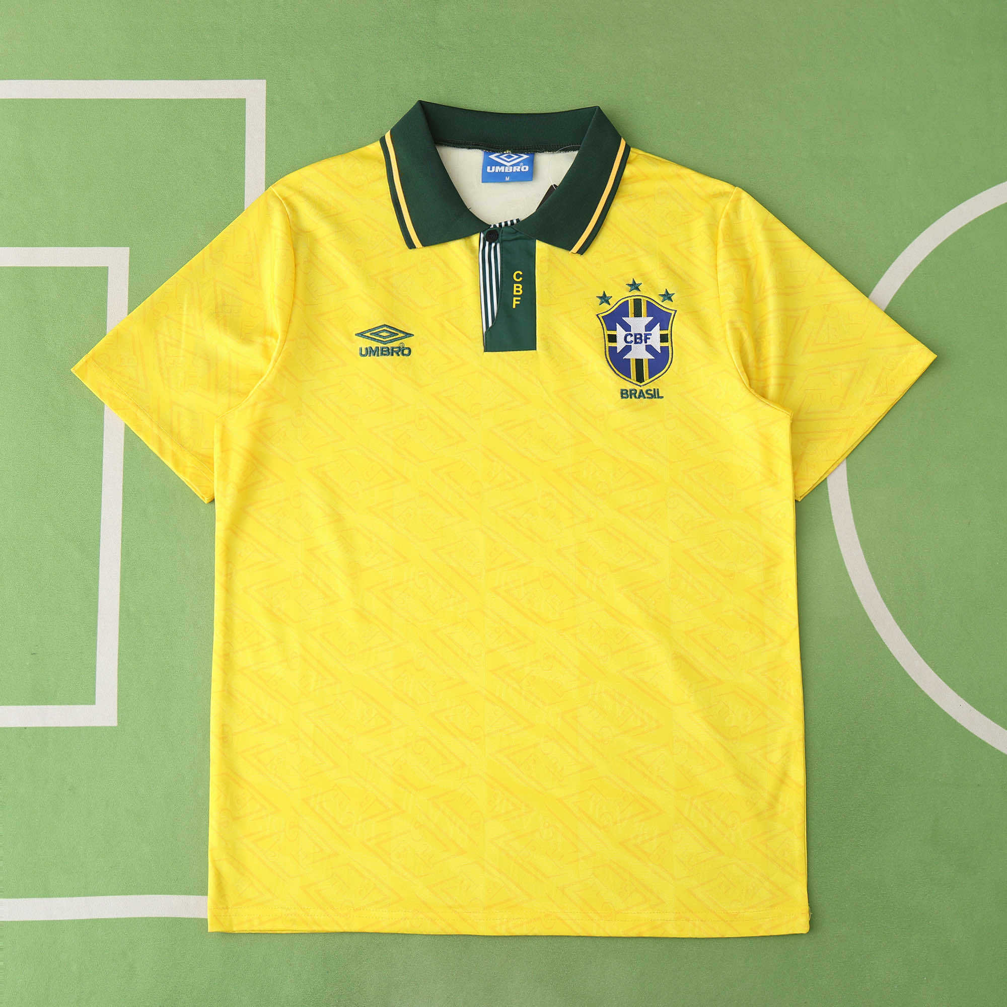 91-93 Brazil home retro Fan version