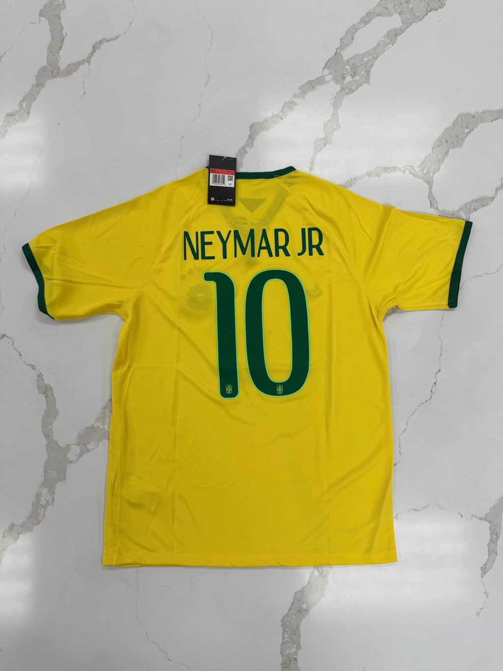 NEYMAR 2014 Brazil home retro Fan version
