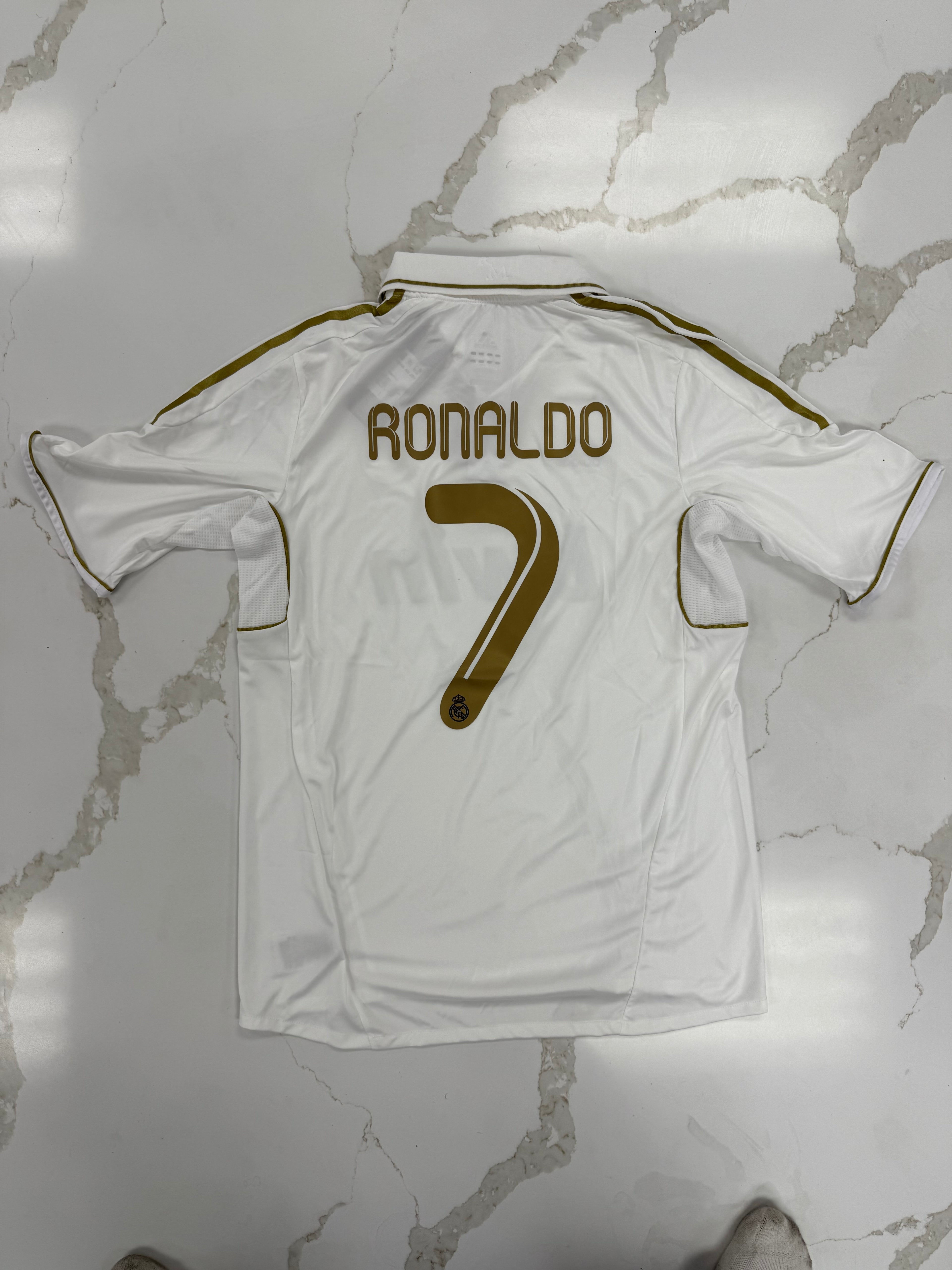 RONALDO 11-12 Real Madrid home retro Player version