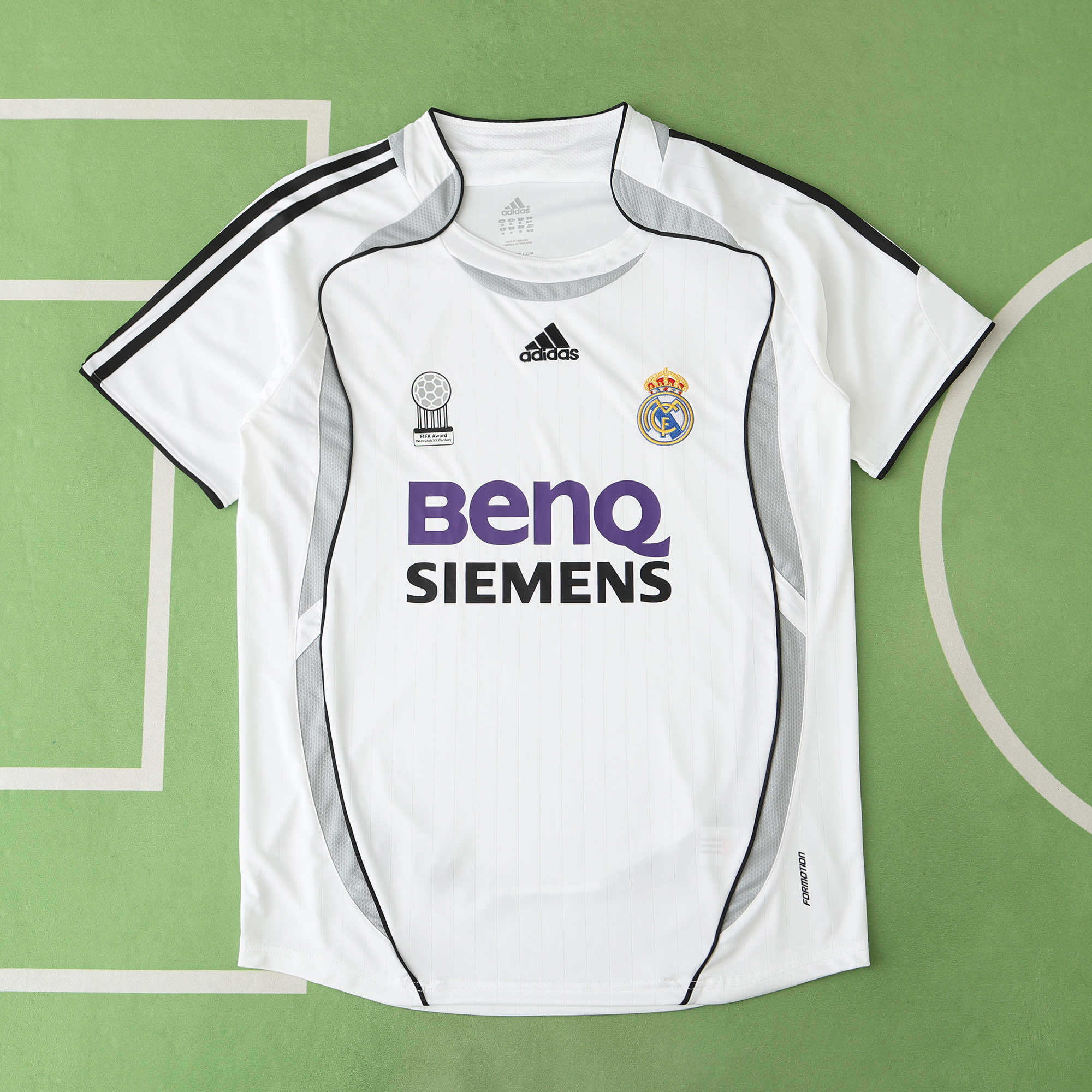 08-09 Real Madrid CF home retro Fan version