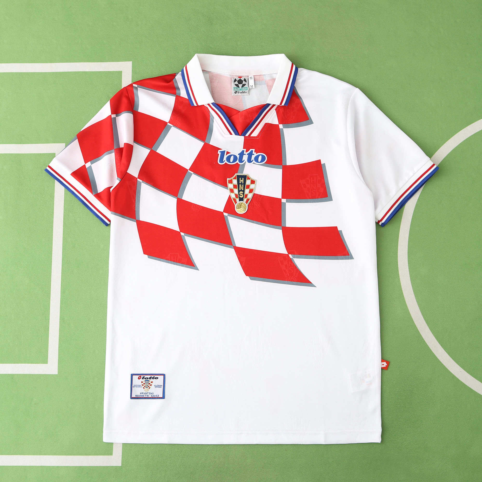 1998 Croatia home retro Fan version