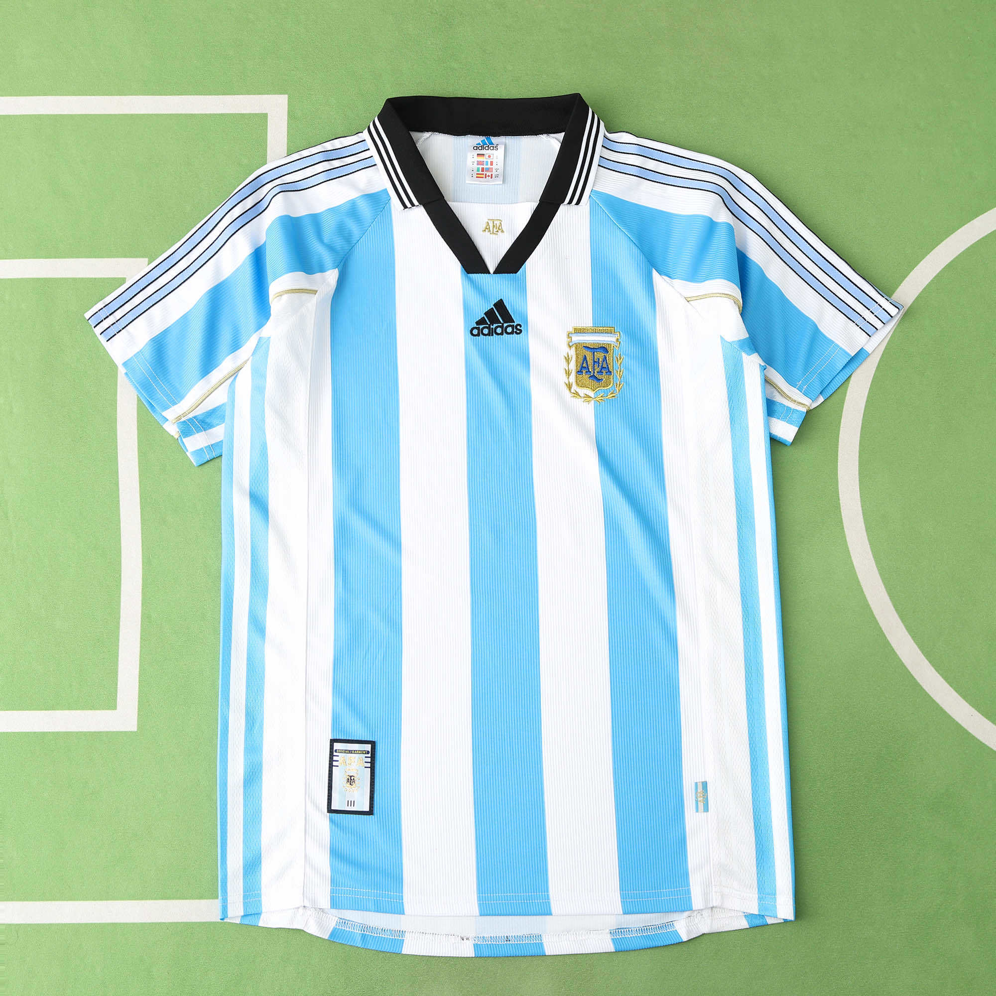 1998 Argentina home retro Fan version