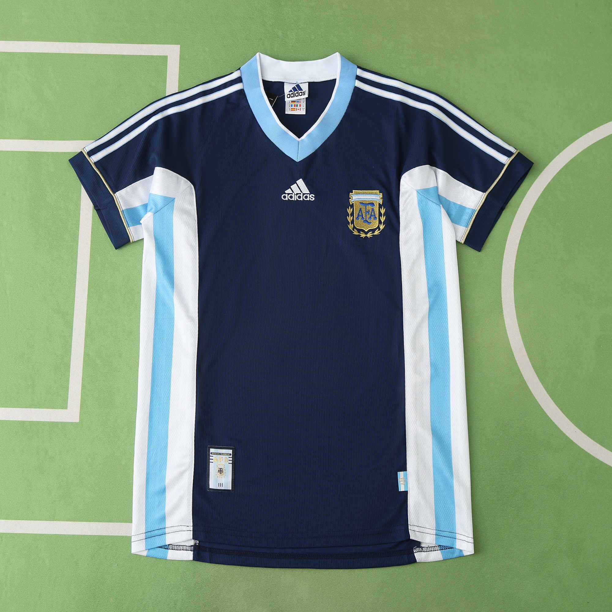 1998 Argentina away retro Fan version