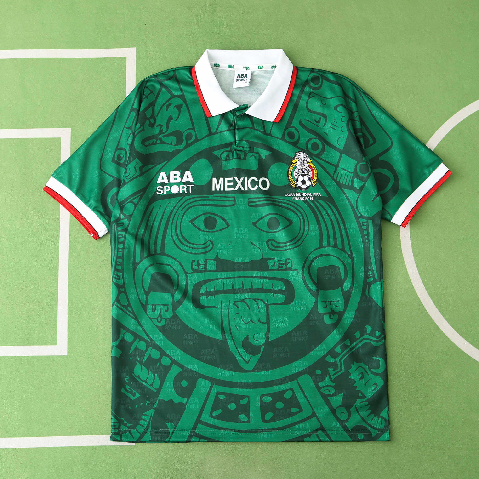 1998 Mexico home retro Fan version