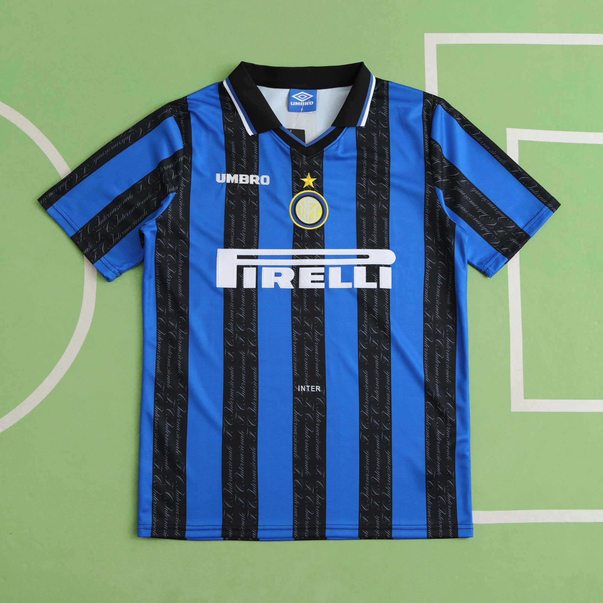 97-98 Inter Milan home retro Fan version